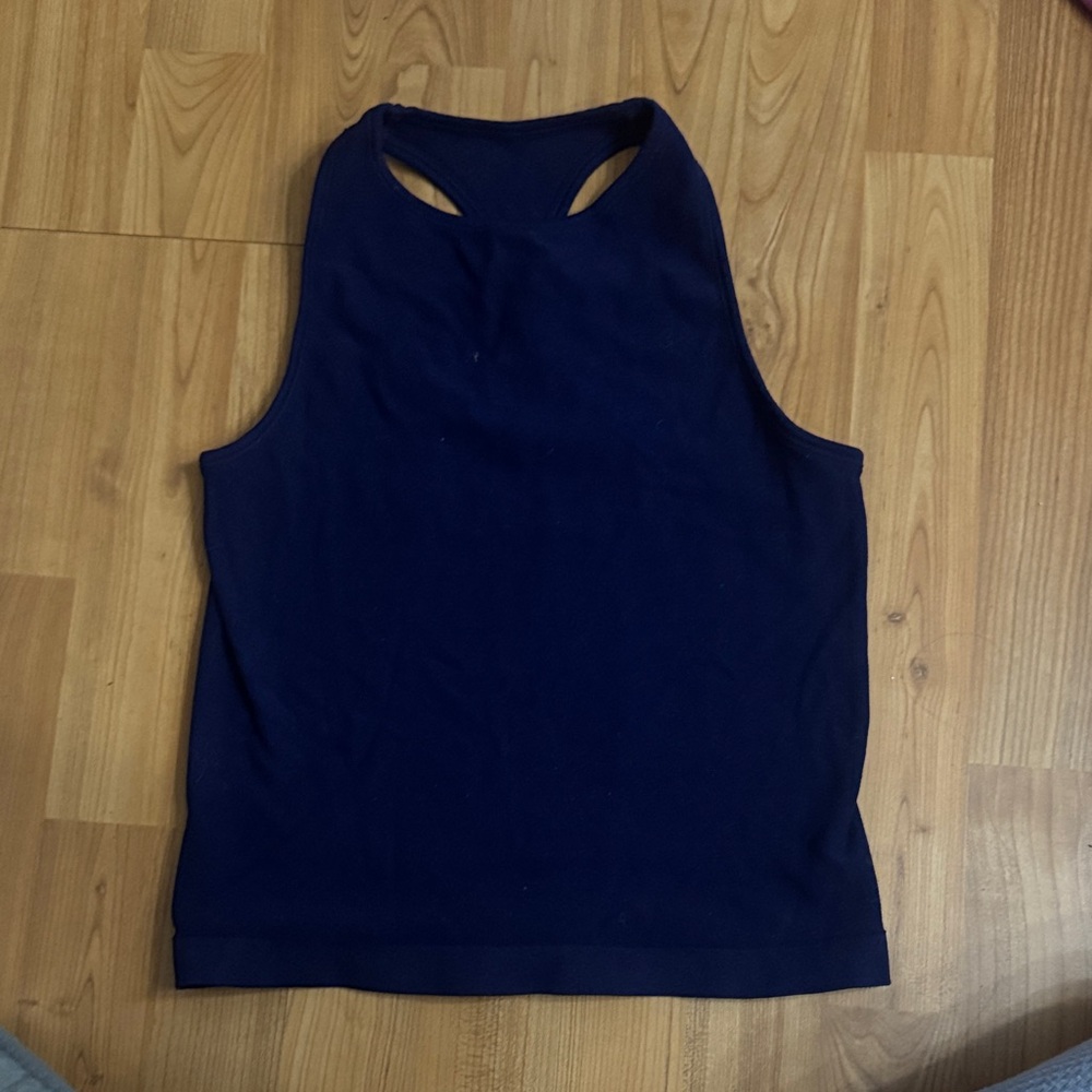 Free People Dark Blue Tank Top